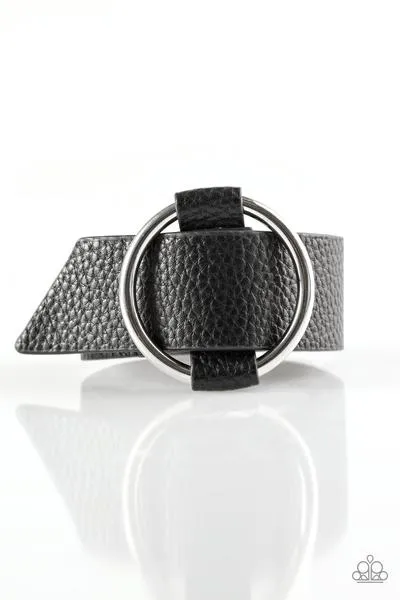 Paparazzi Simply Stylish Black Bracelet