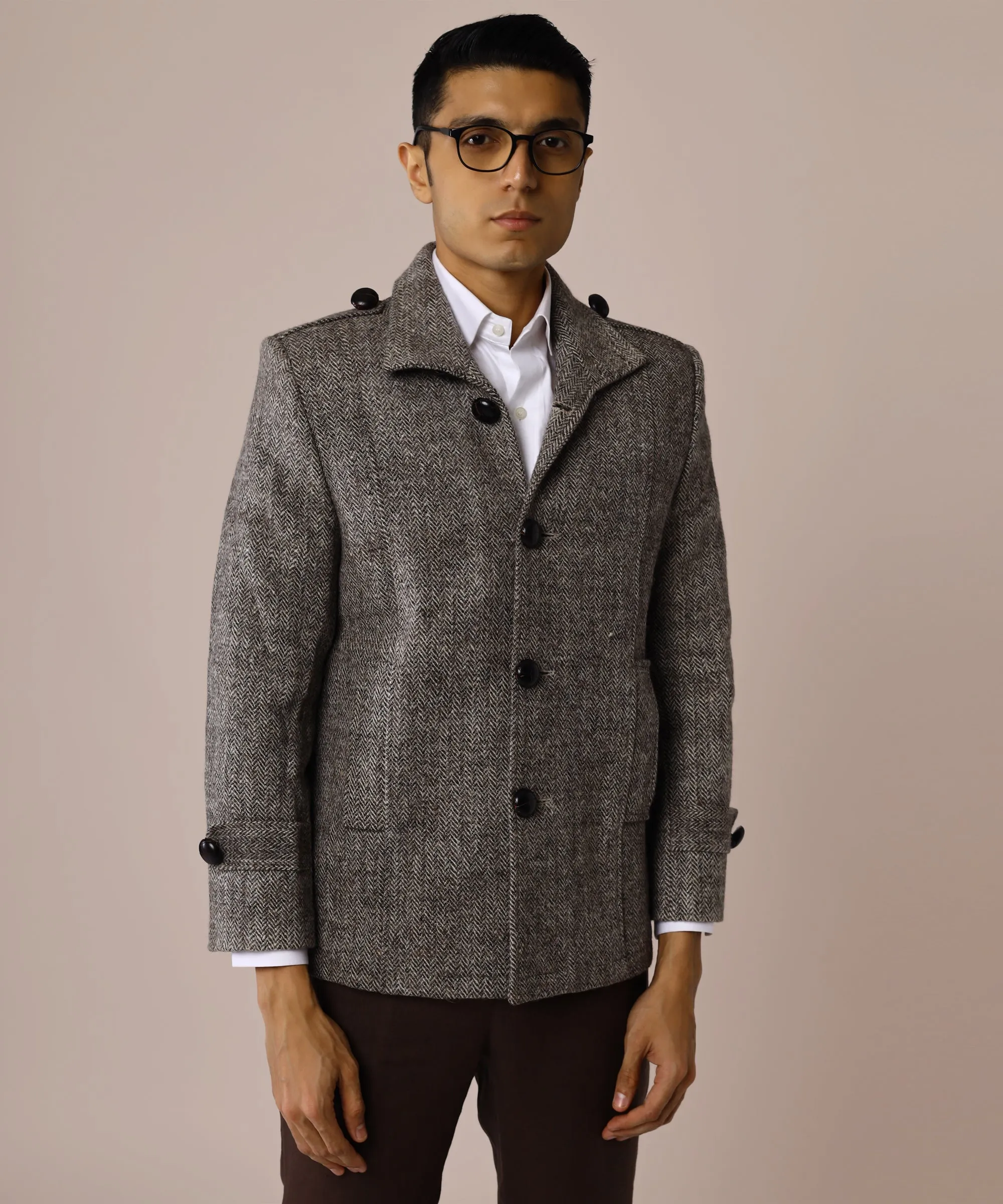 Pebble Balmacaan Coat