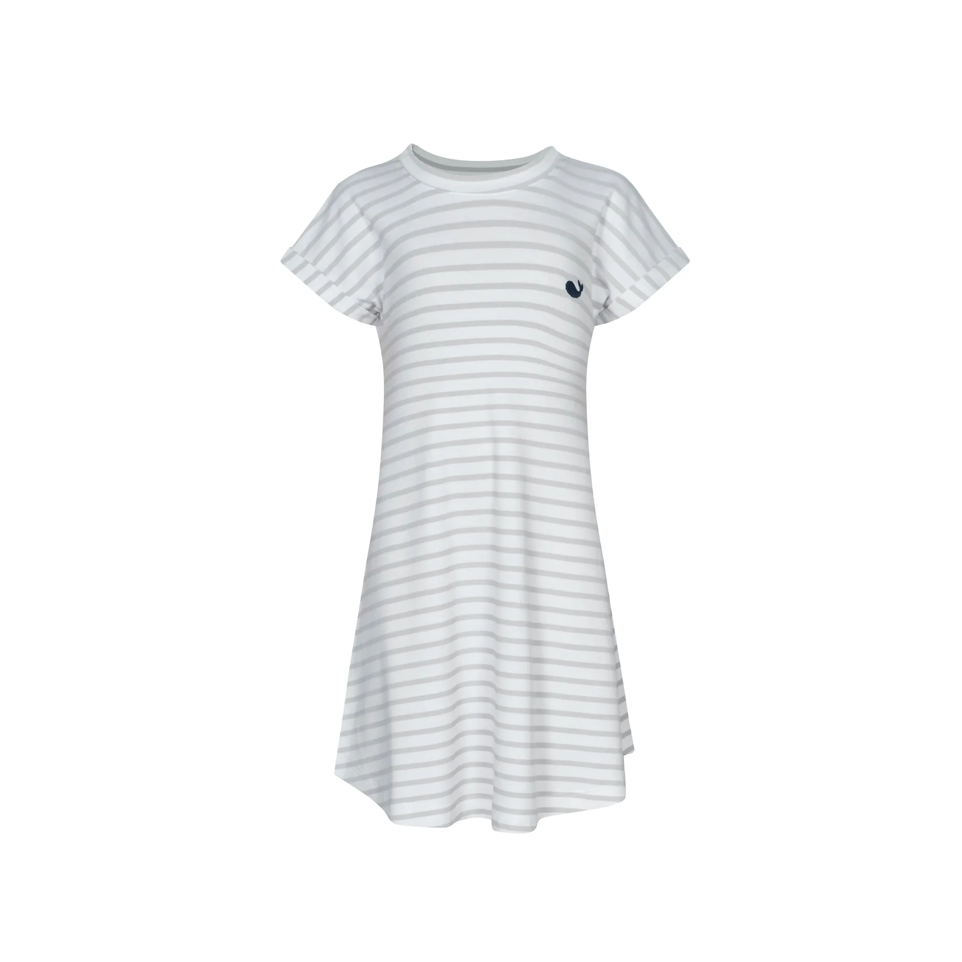 Pima Cotton Striped Dress