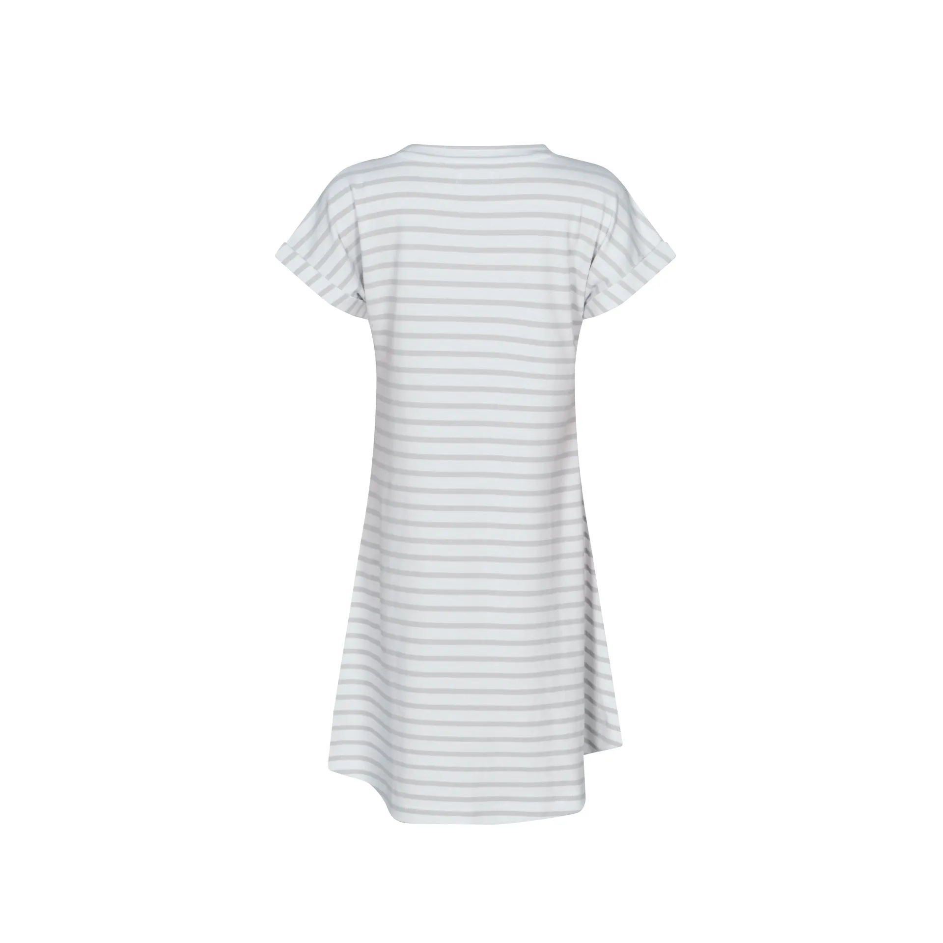 Pima Cotton Striped Dress