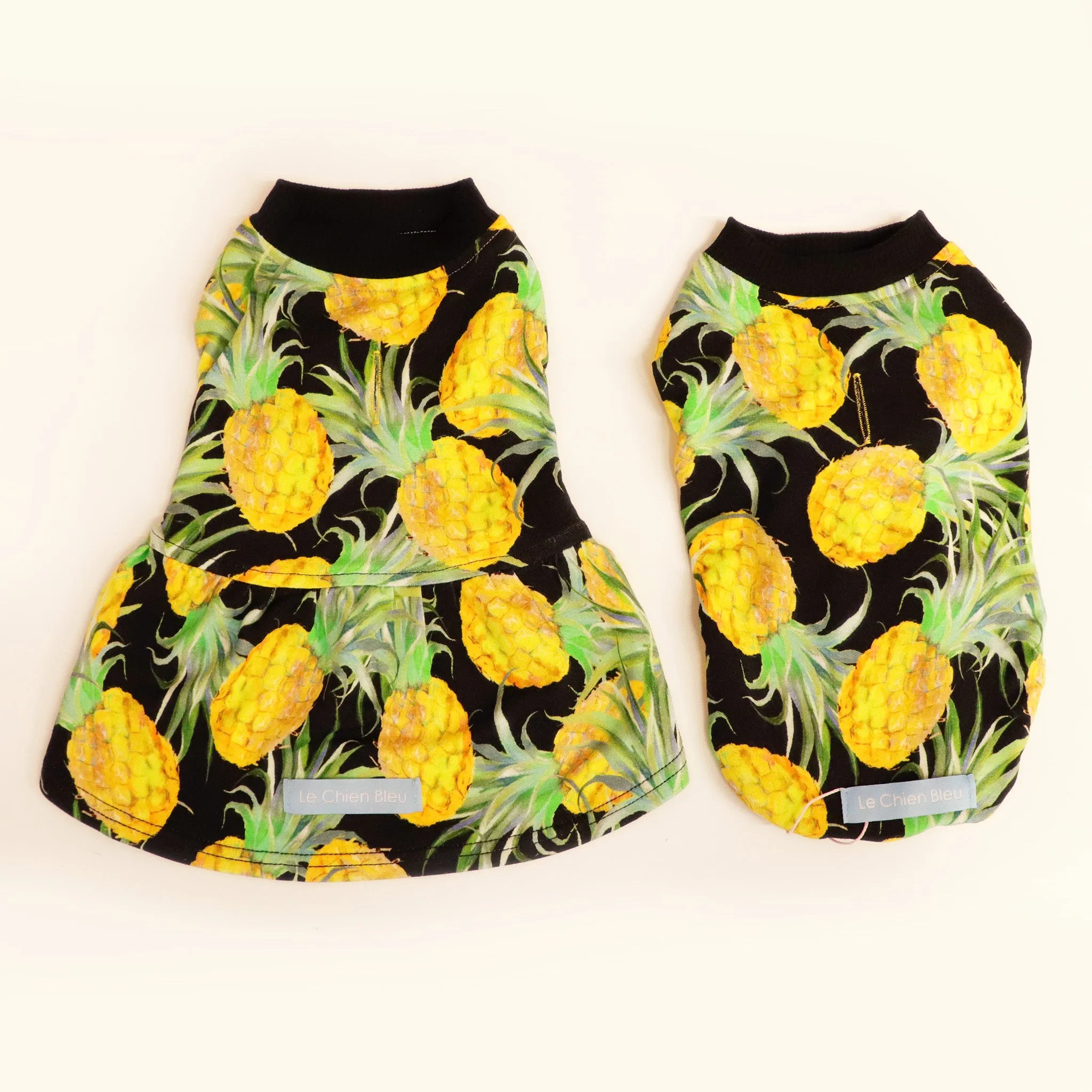 Pineapple Black - Sleeveless