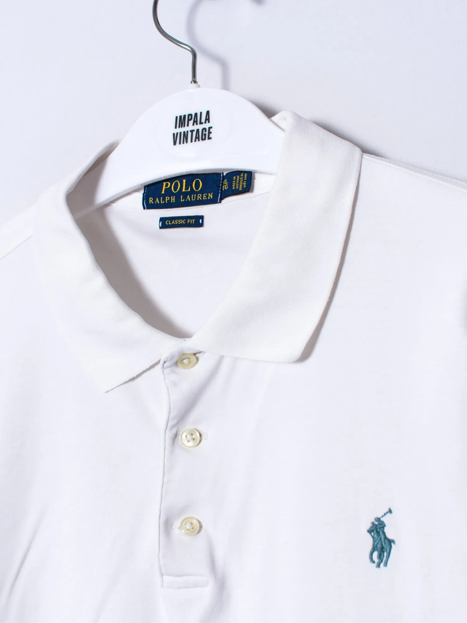 Polo Ralph Lauren White Poloshirt