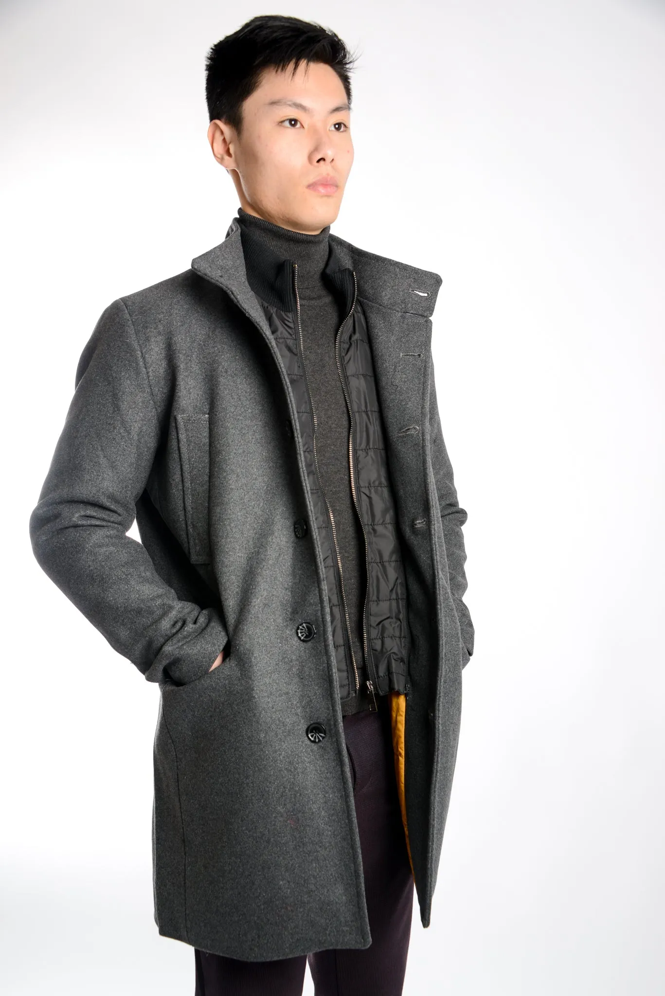 Preston Funnel Neck Coat