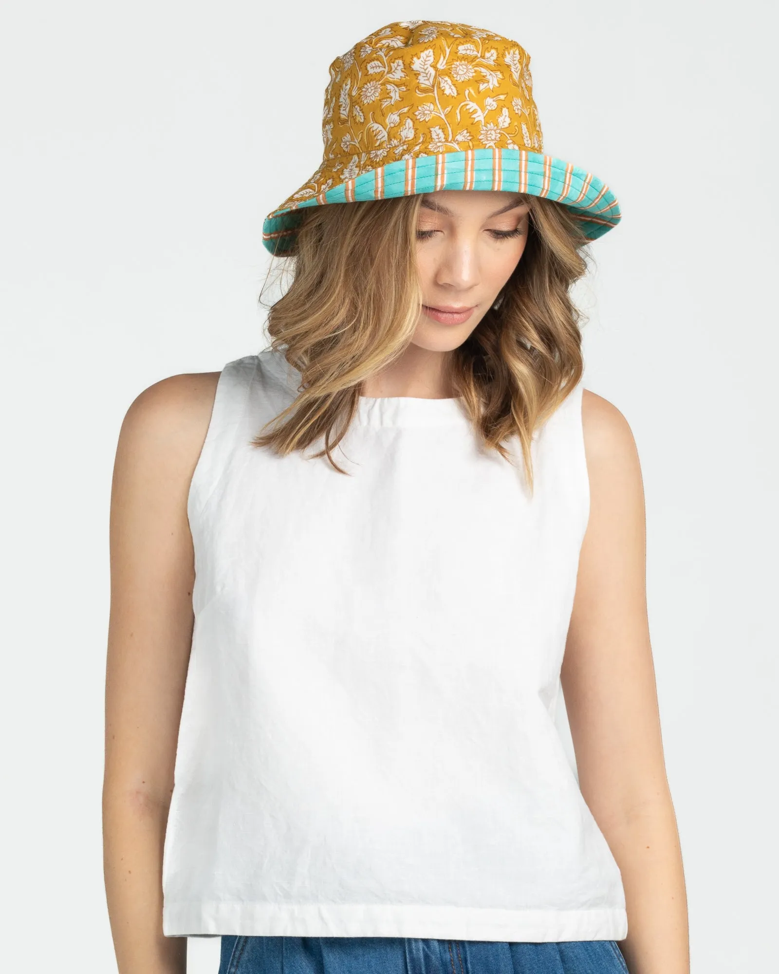 Reversible Bucket Hat - Tansy Zetta