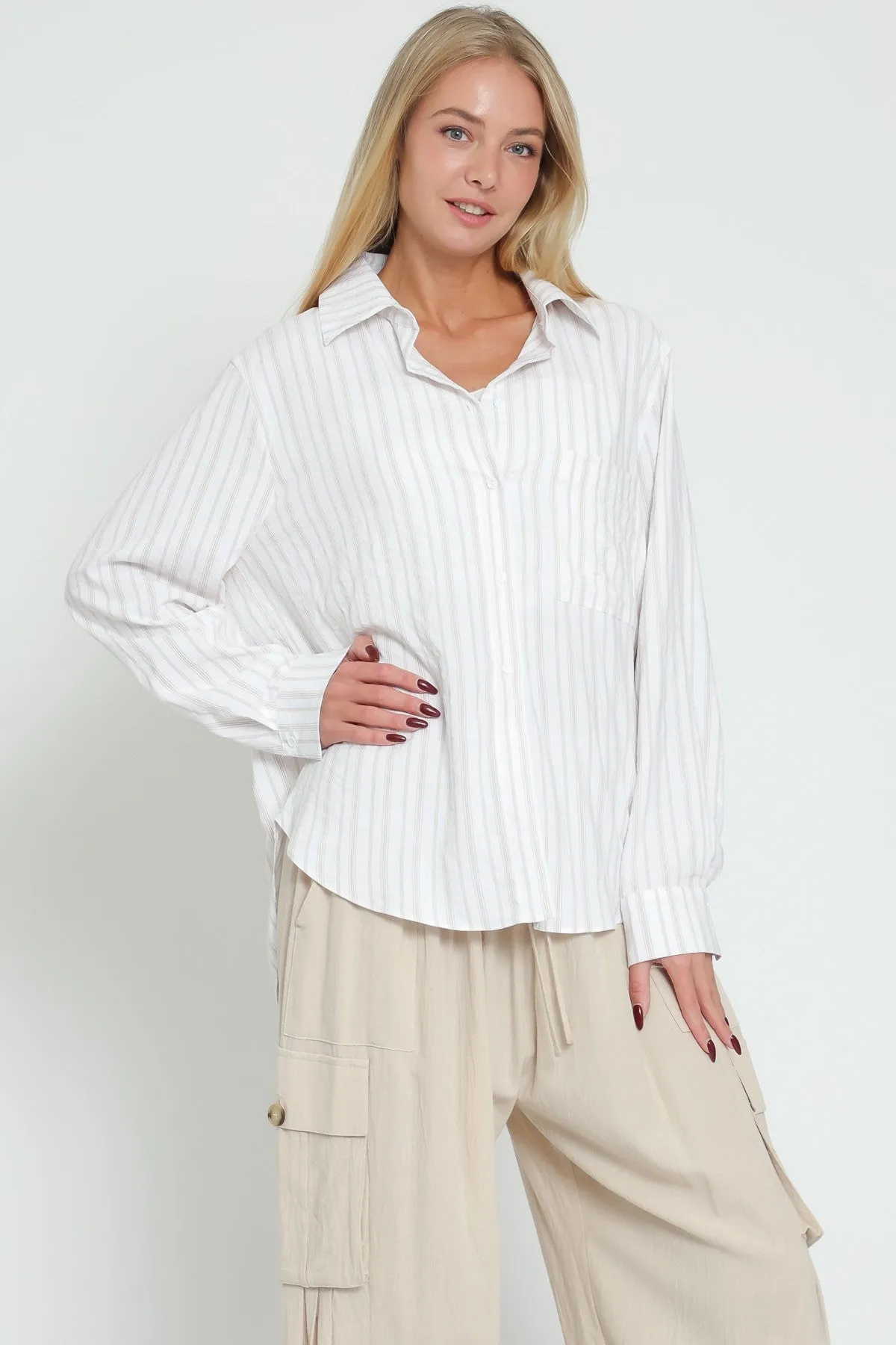 Serena Striped Shirt