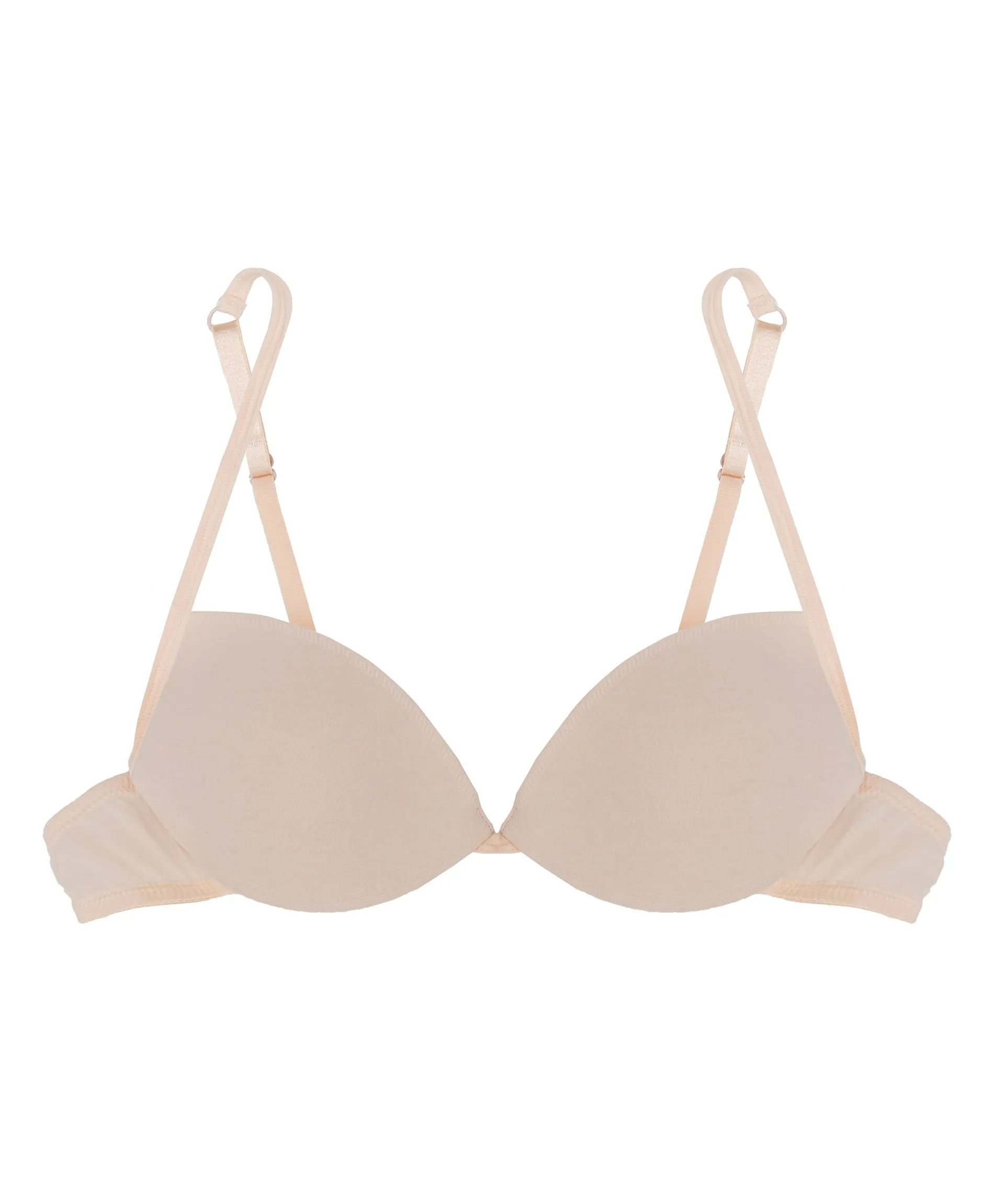 sheer tactel padded bra