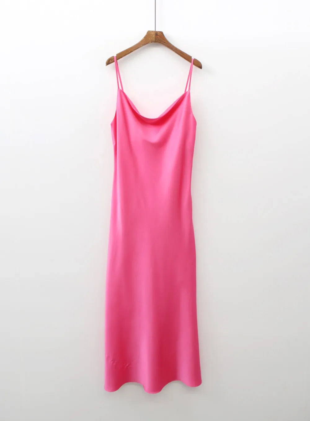 Silky Sleeveless Party Dress IA13