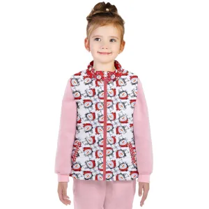 Snow Man's Delight Zip Puffer Matching Christmas Kid's Vest - 2 options