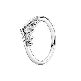 Sparkling Sterling Silver Gem Stylish Ring For Women