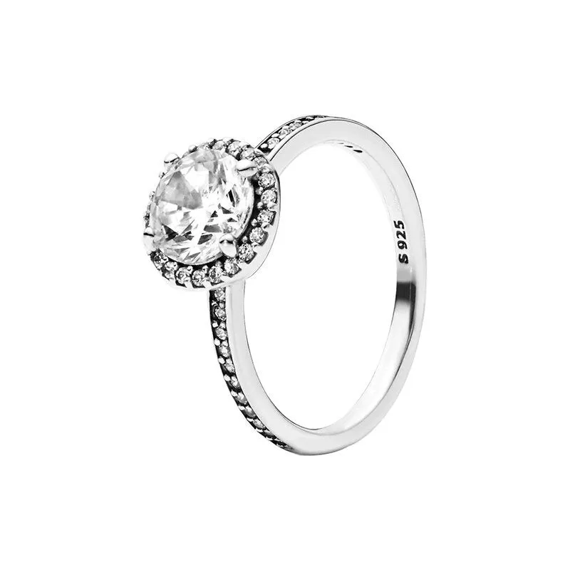 Sparkling Sterling Silver Gem Stylish Ring For Women