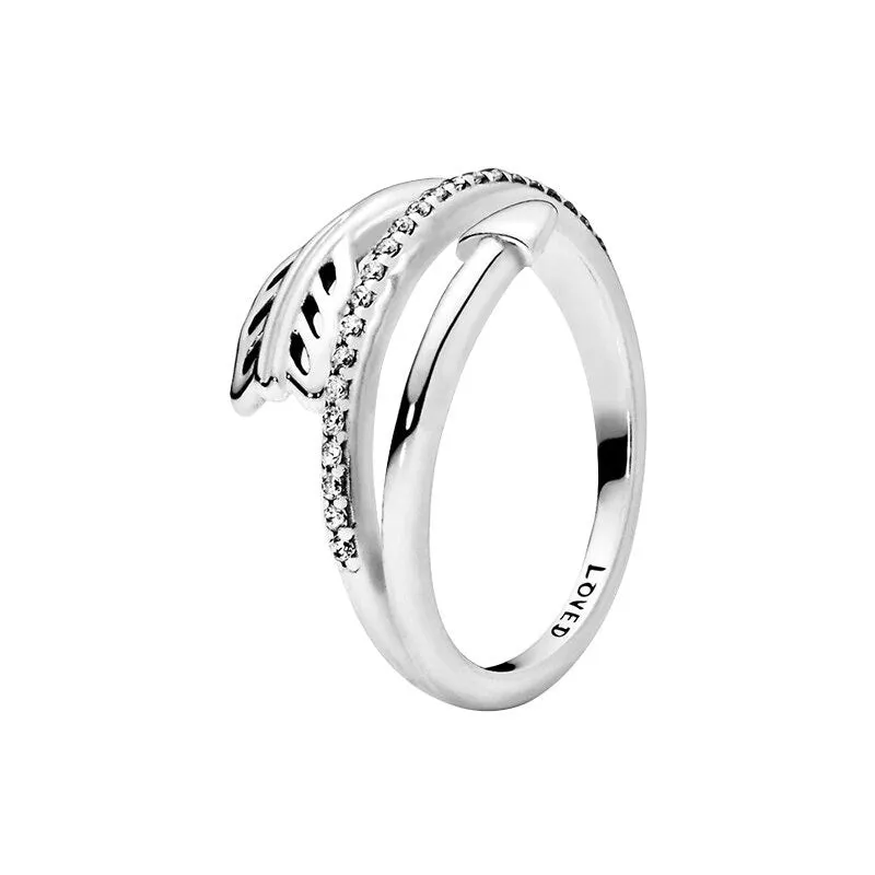 Sparkling Sterling Silver Gem Stylish Ring For Women