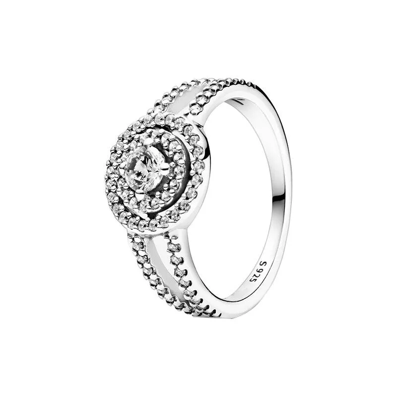 Sparkling Sterling Silver Gem Stylish Ring For Women