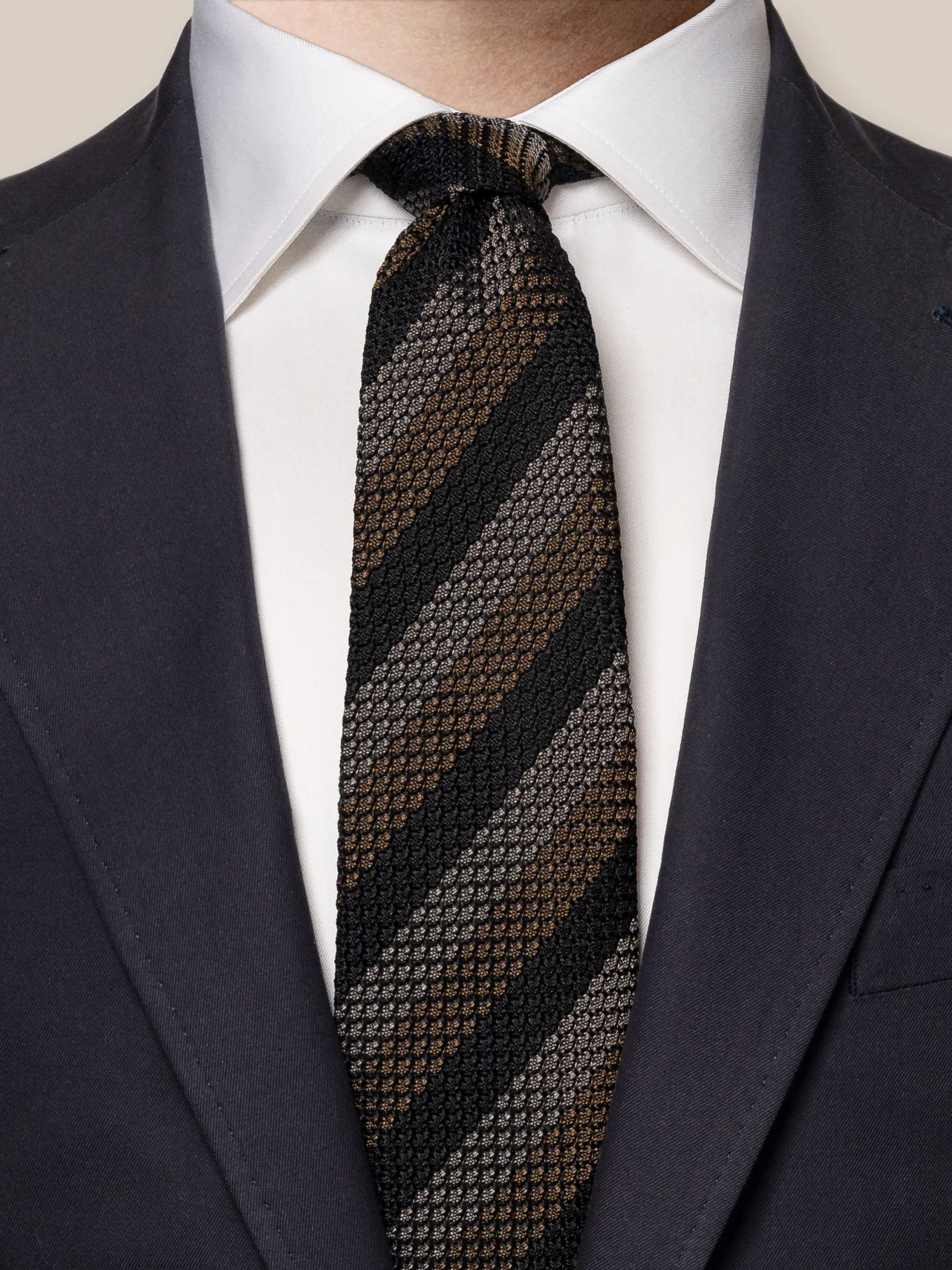 Striped Grenadine Tie