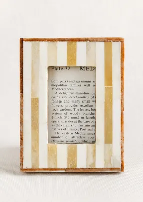 Striped Mini Picture Frame