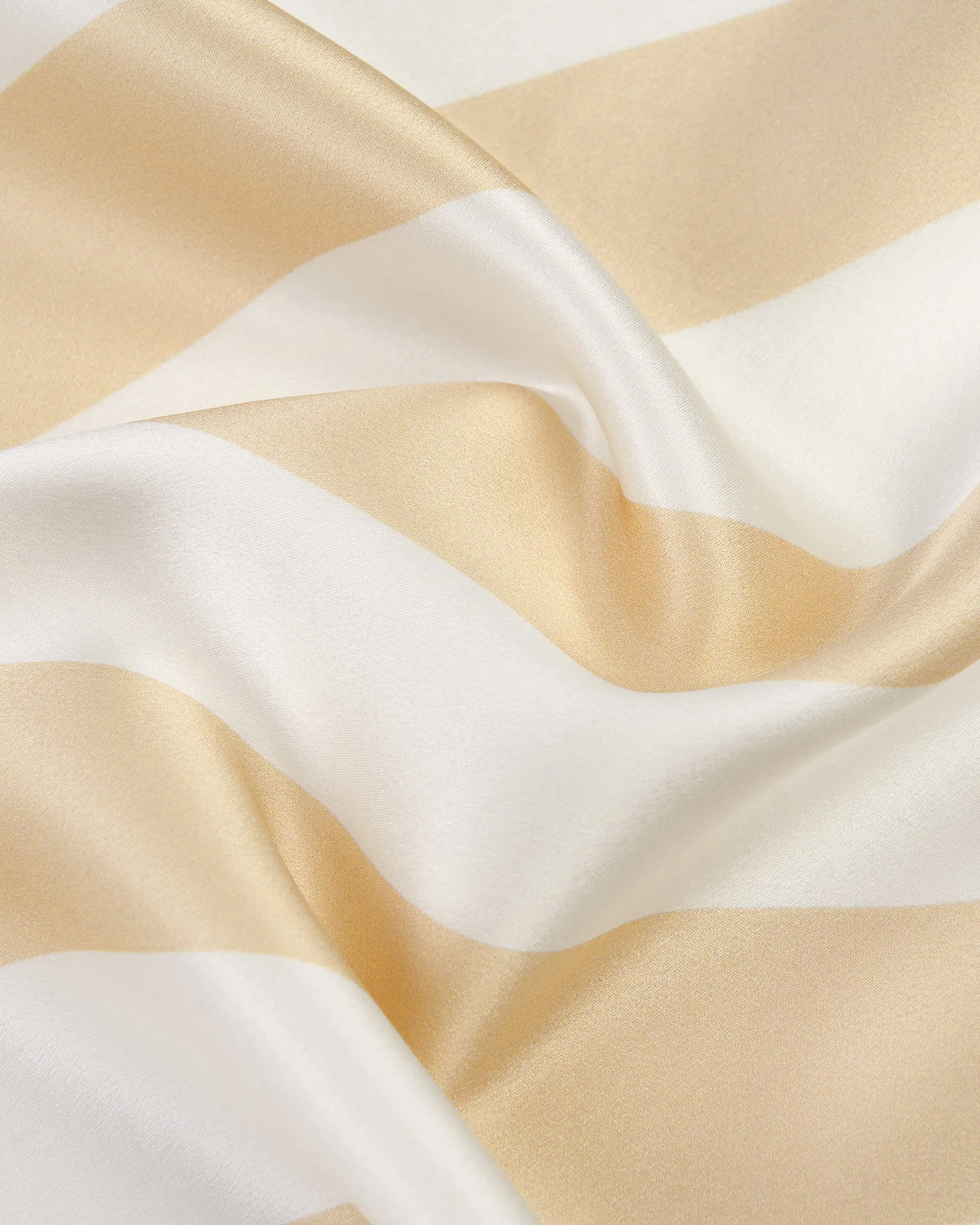 Striped Silk Pillowcase