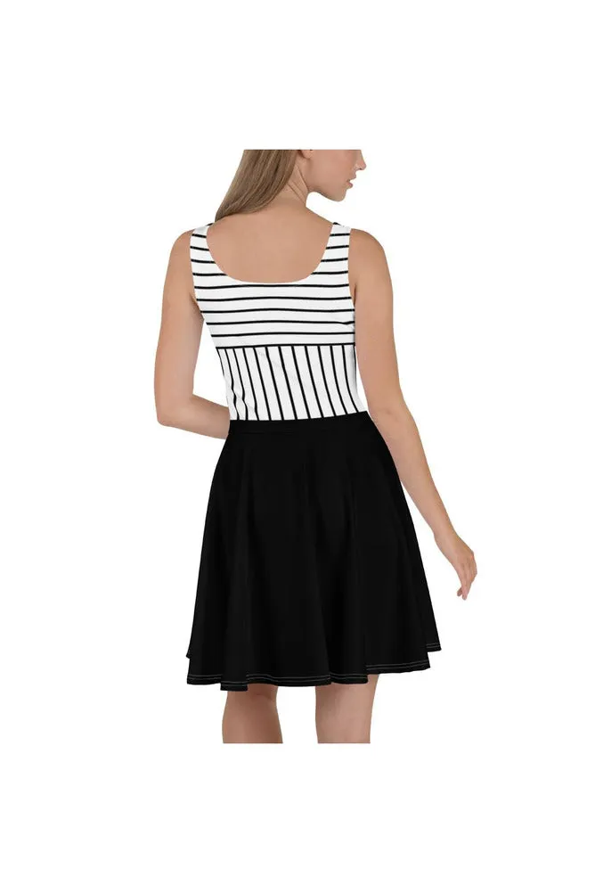 Striped Skater Dress