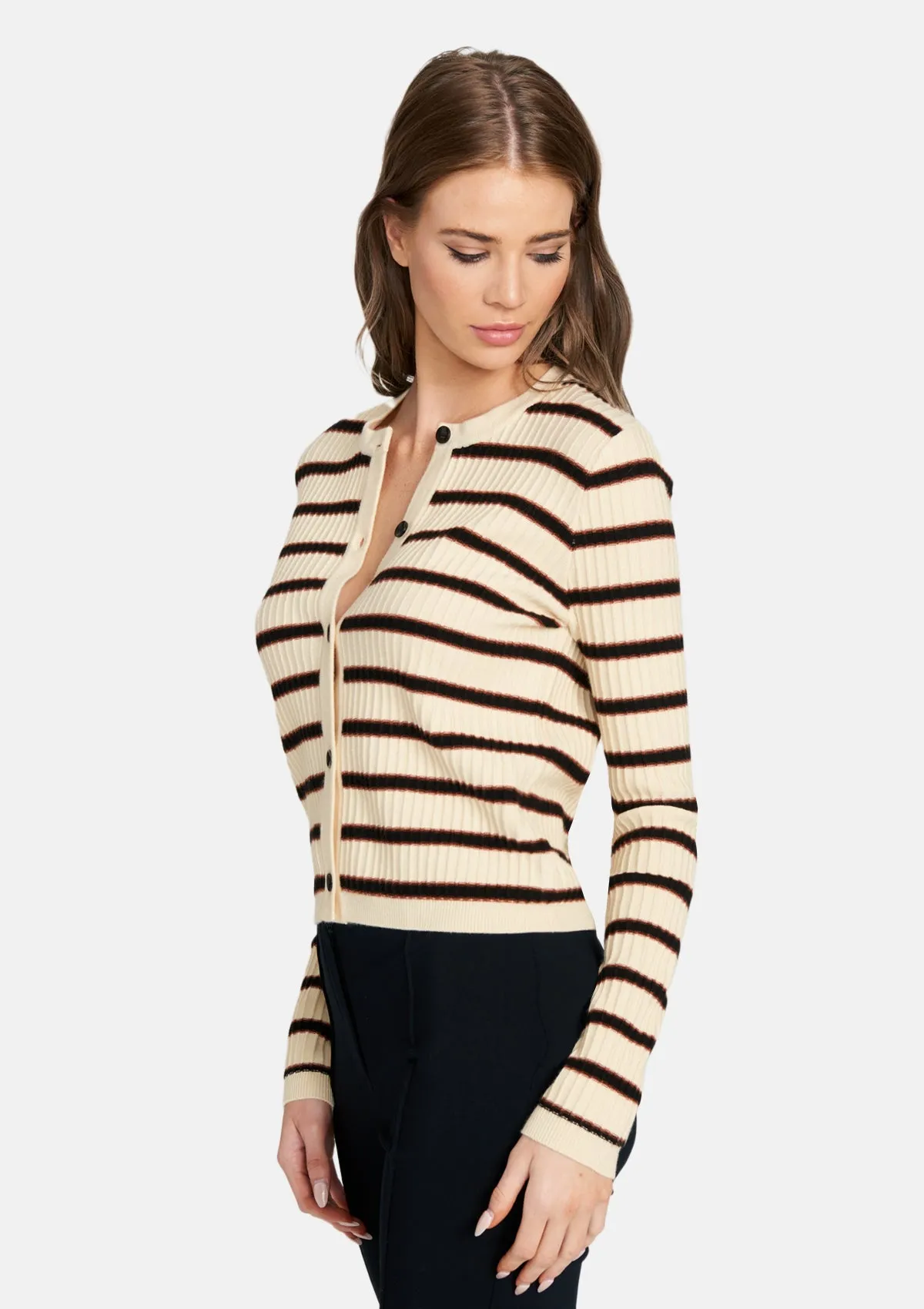 Tall Roxy Striped Cardigan