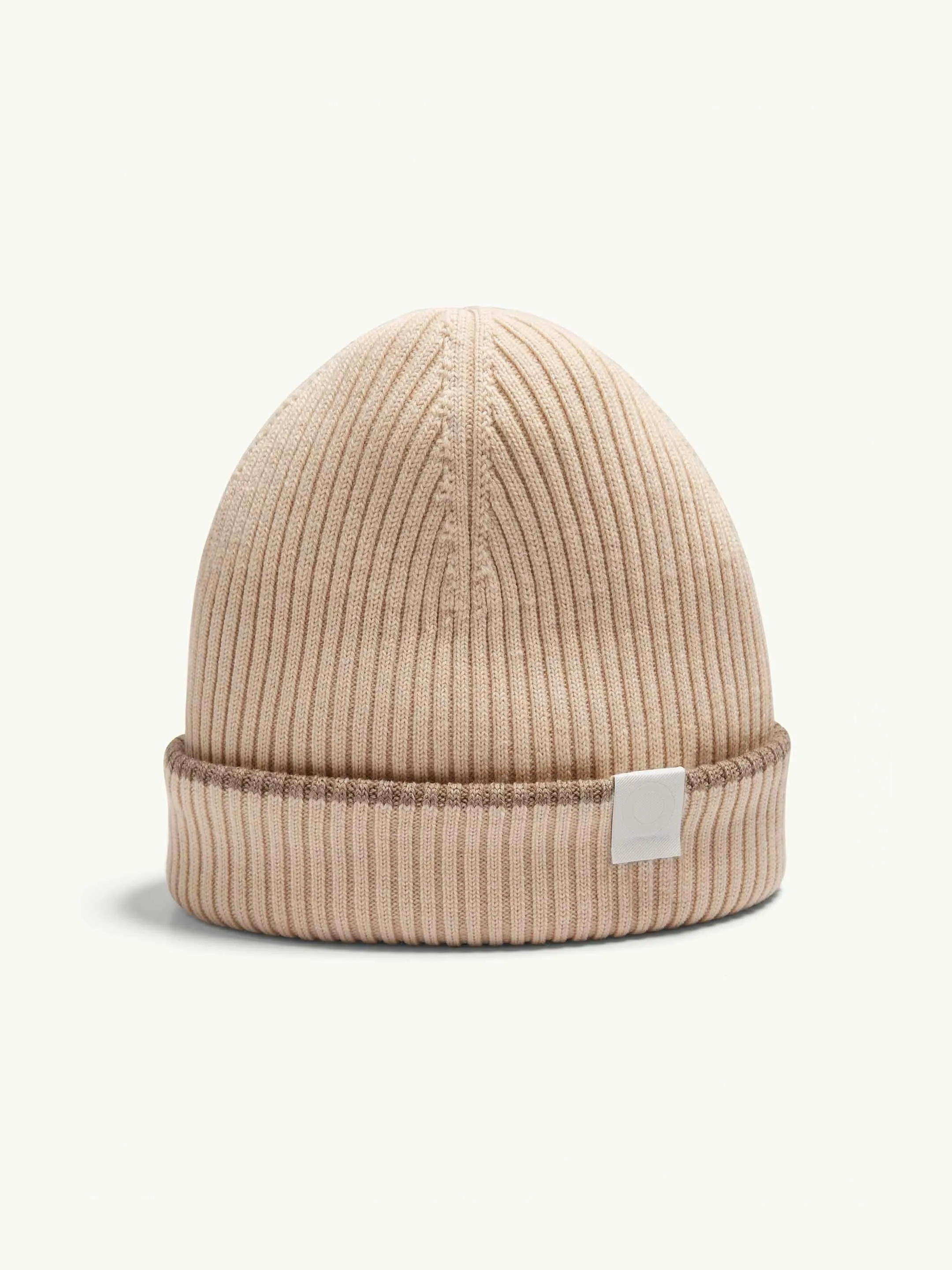 The Reversible Beanie - Fawn Brown