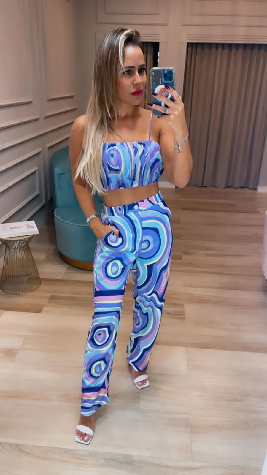 TOP ALPHORRIA FRANZIDOS PRINTED